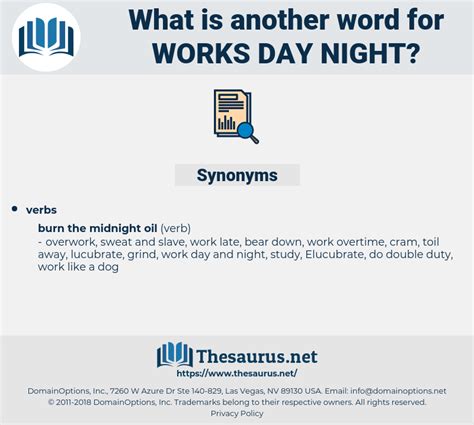 night thesaurus